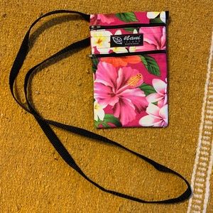 Hawaiian crossbody pouch